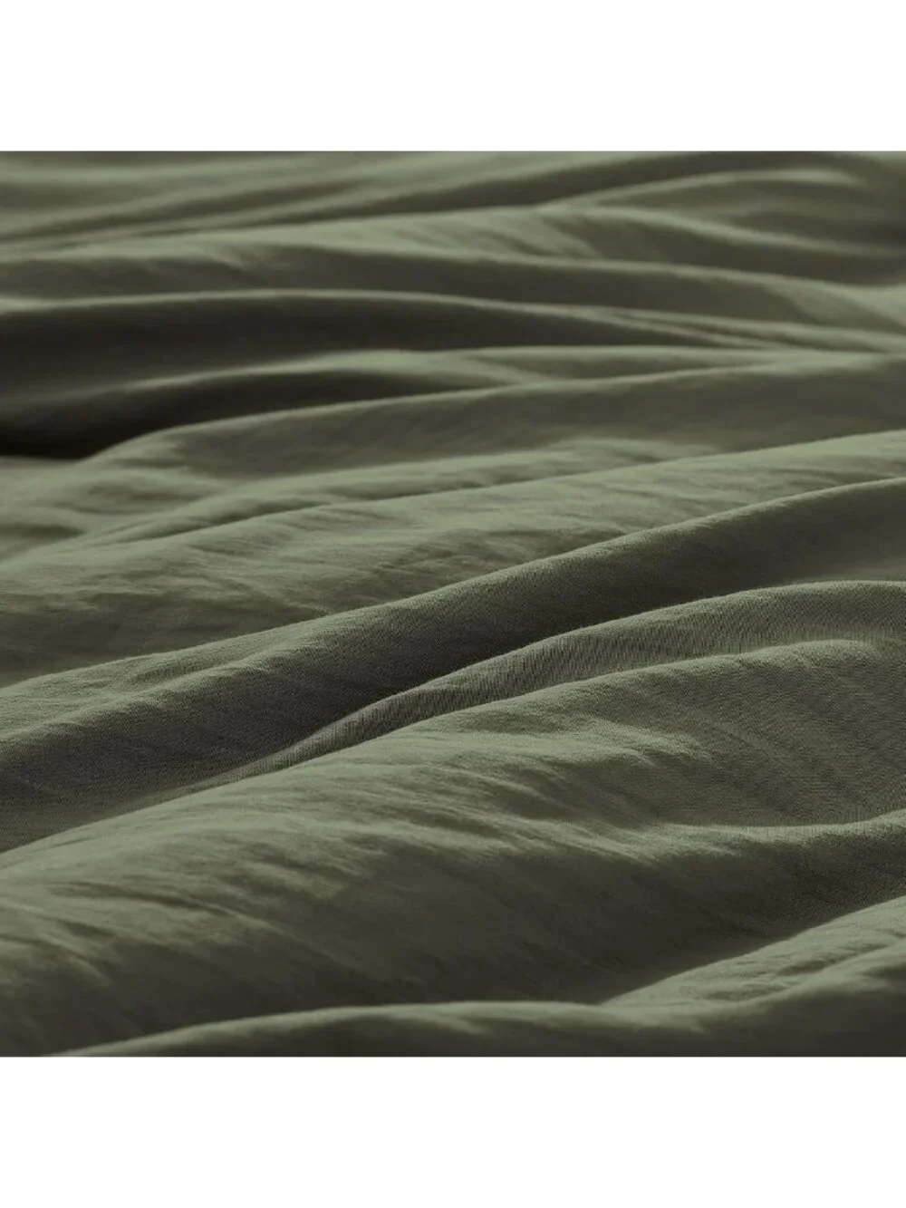 Cozy King Size 3-Piece Olive Green Comforter Set - Soft Bedding for Ultimate